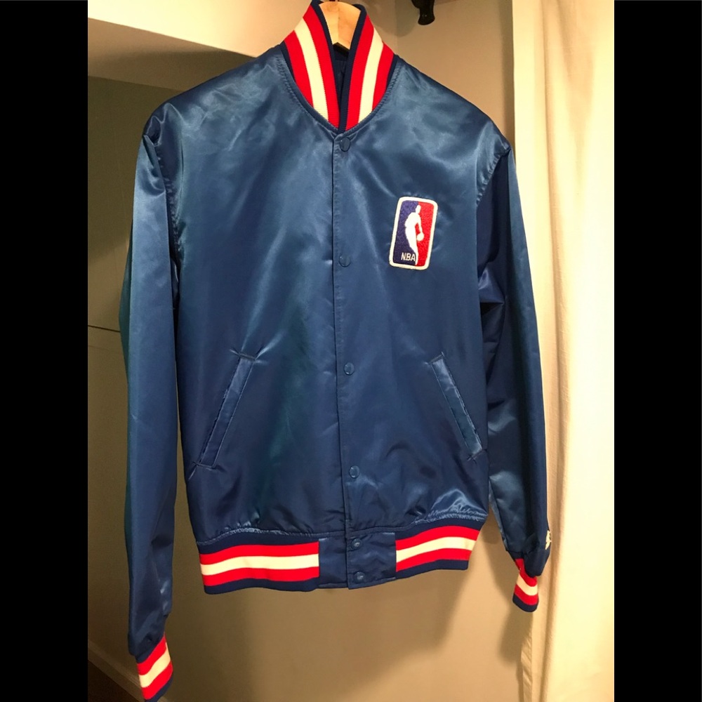 NBA vintage Starter jacket satin varsity coat VTG